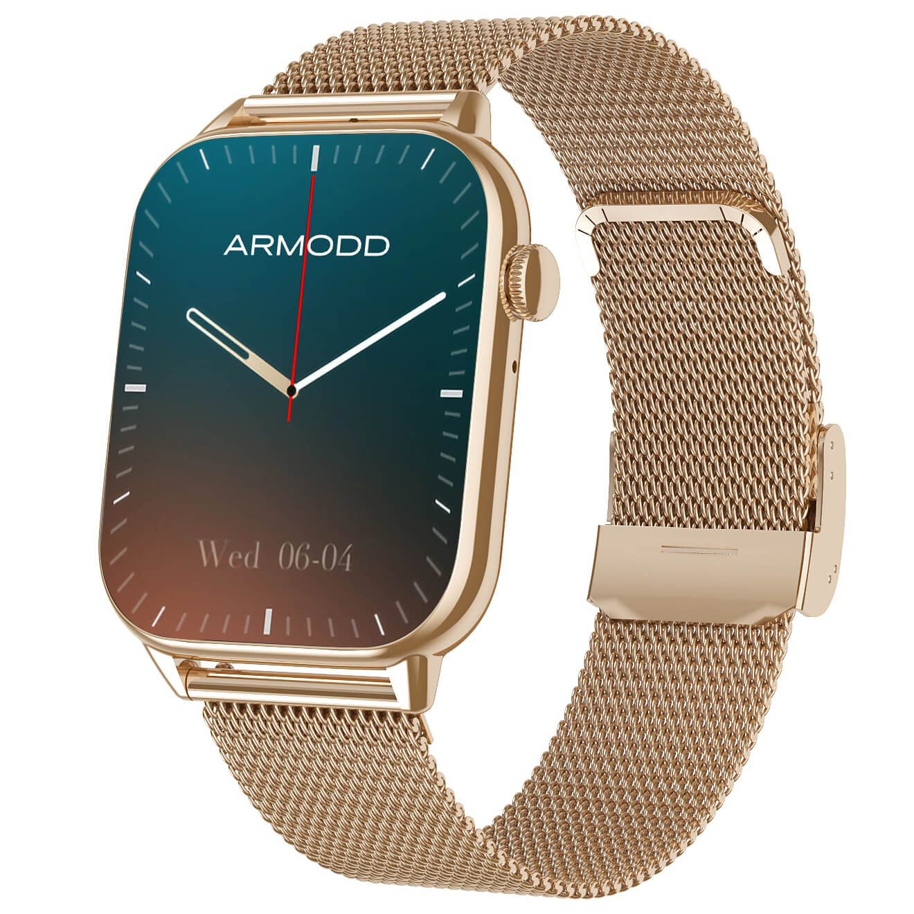 ARMODD Prime rosegold mit Metallband Silikonband ARMODD.DE