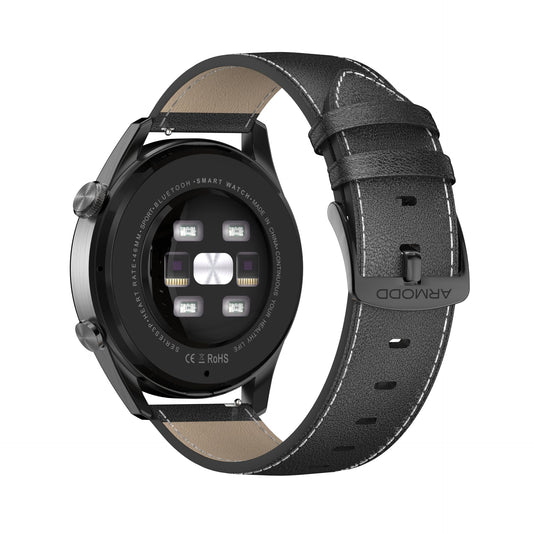 Gurt ARMODD Silentwatch 5 Pro Leder schwarz (22mm)