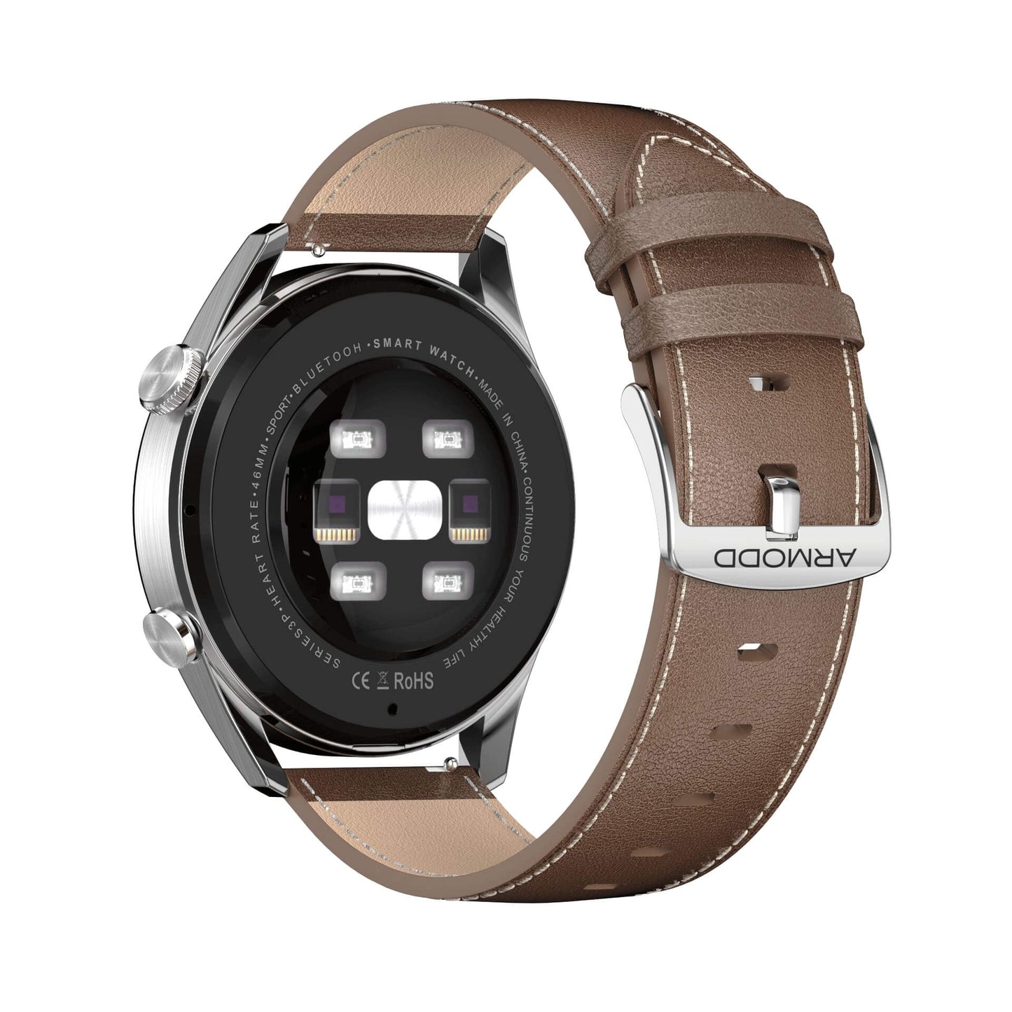 Gurt ARMODD Silentwatch 5 Pro Leder braun (22mm)